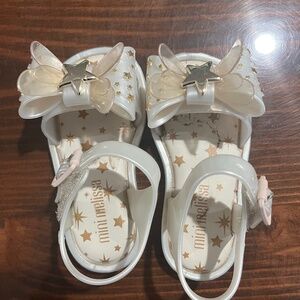 Mini Melissa mar star sandal.